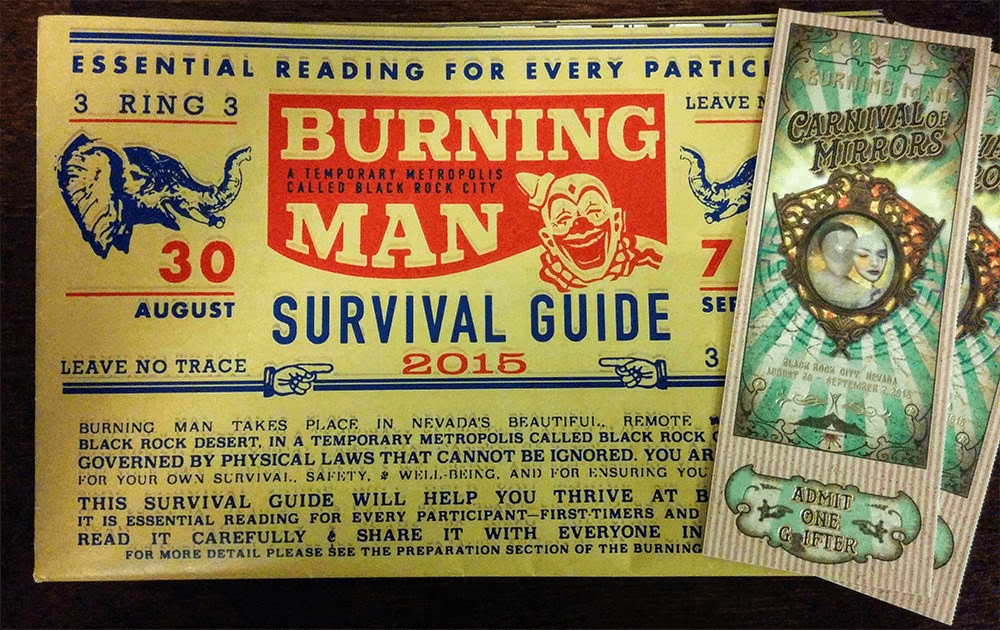 Burning Man 2015 -Carnival of Mirrors - Survival Guide
