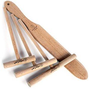 Crepe spreader and spatula set