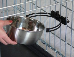 MidWest Stainless Steel Snap'y Fit Water and Feed Bowl