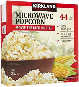 Kirkland Signature Microwave Popcorn Box