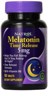 Natrol Melatonin Time Release sleep aid