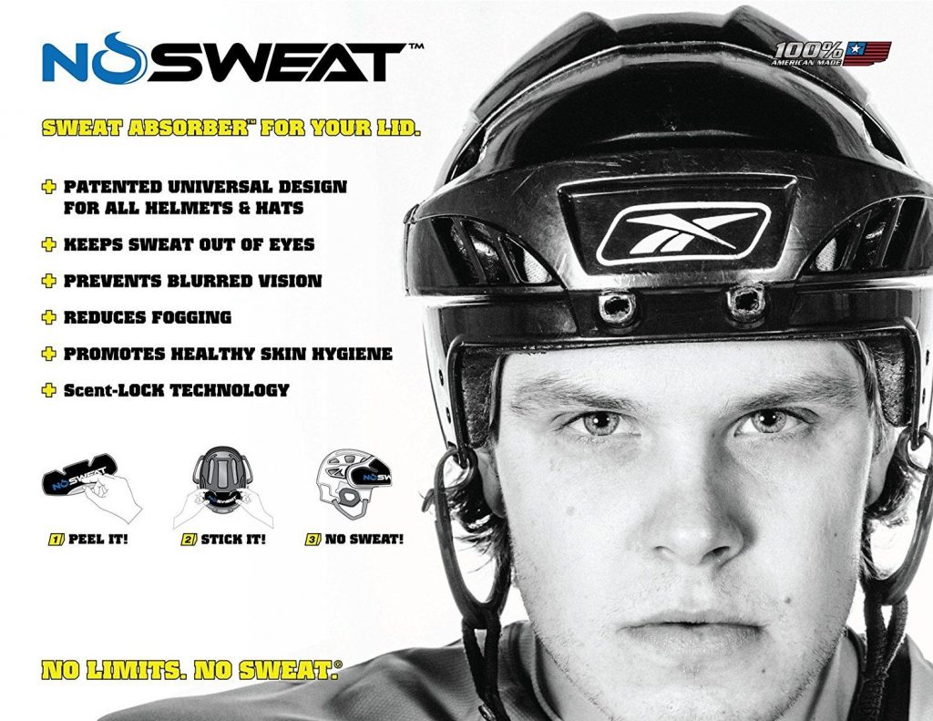 No Sweat Hockey Helmet Liner