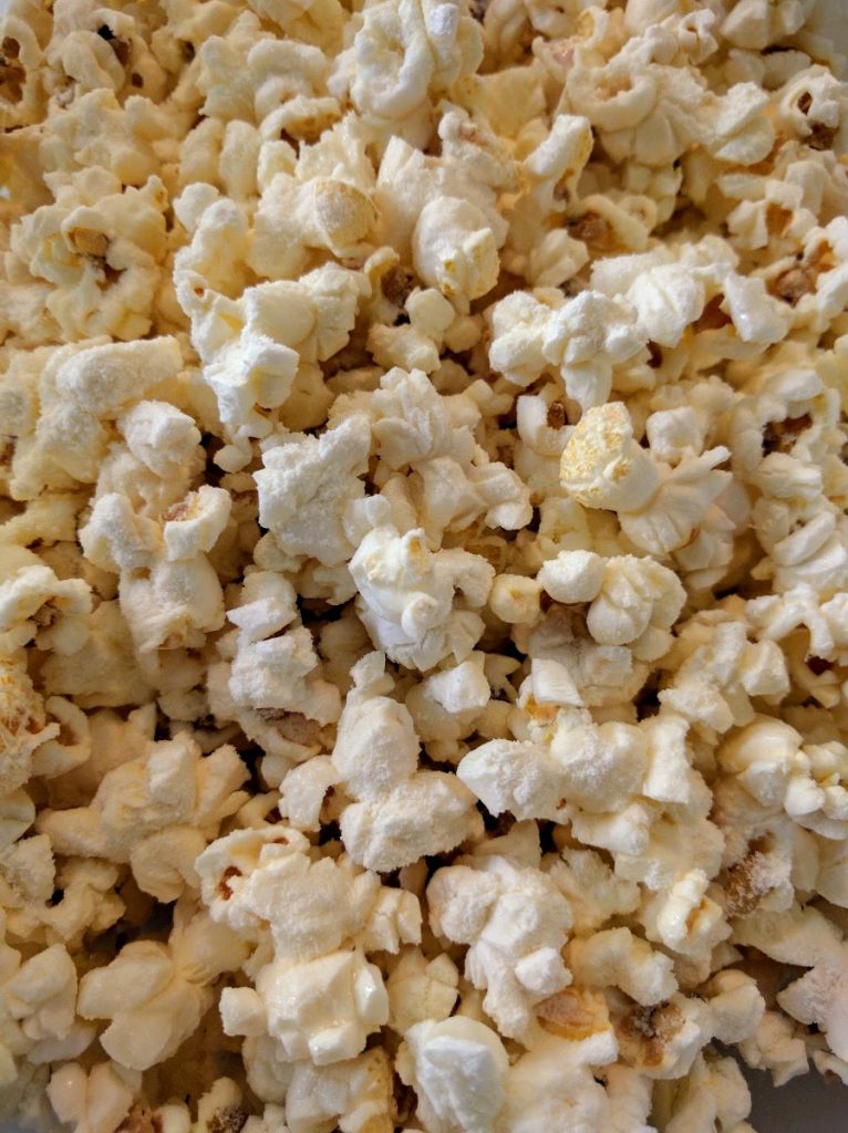 Quinn Popcorn Butter and Sea Salt close up