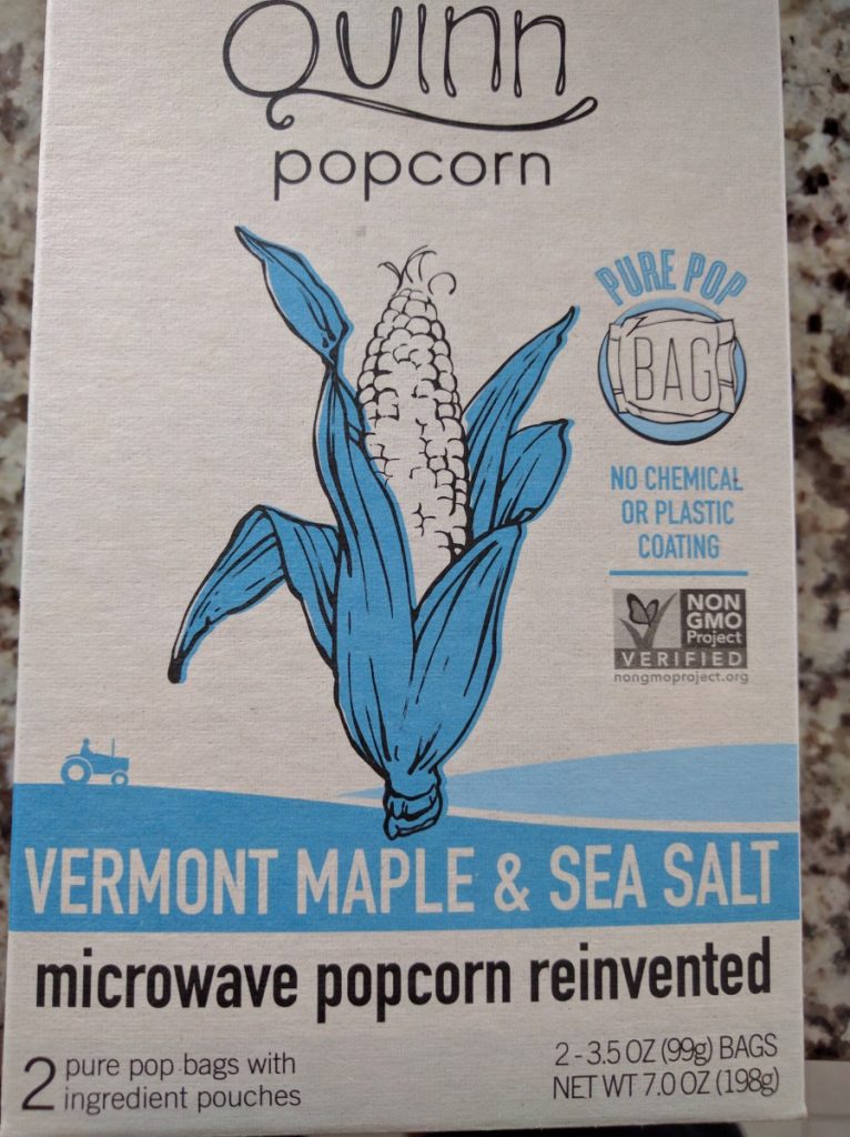 Quinn Popcorn - Vermont Maple Sea Salt Box